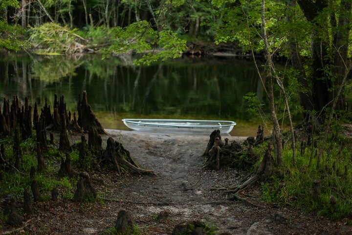 2 Hour Glass Bottom Guided Kayak Eco Tour in Gilchrist Blue