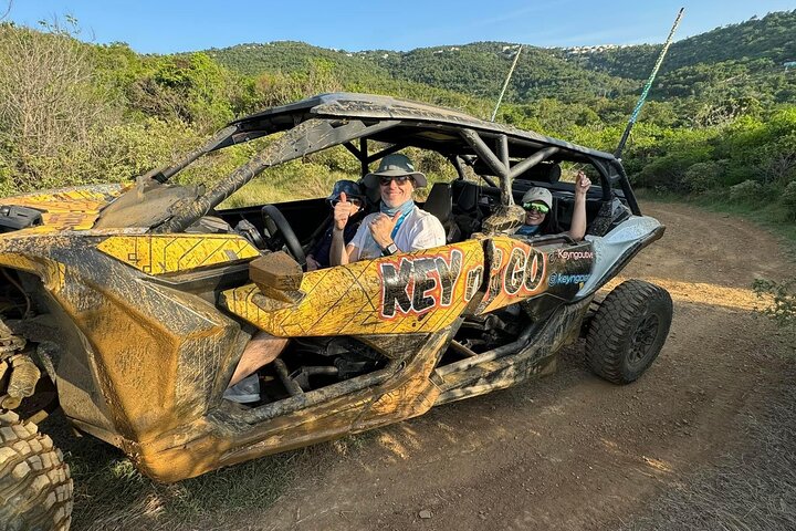 Key N Go: Guided UTV/ATV Adventure in St. Thomas, USVI (1.5-2 HR)