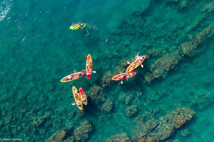 Guided sea kayak trip in Cap d’Agde