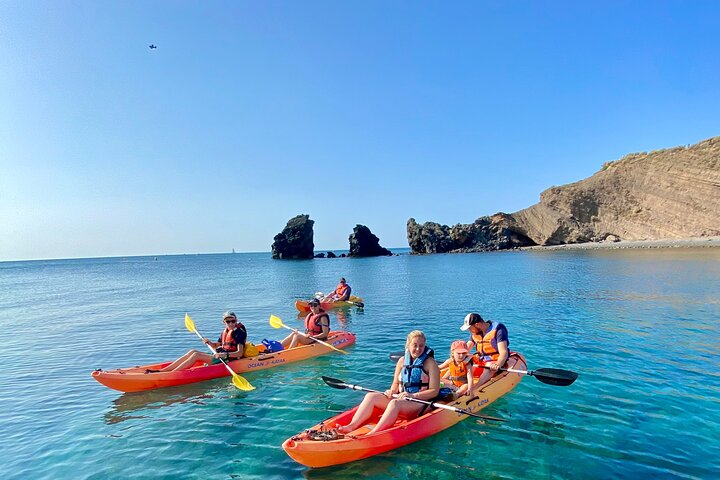 Guided sea kayak trip in Cap d’Agde