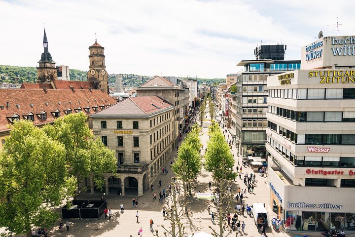 Self-guided scavenger hunt and city game in Stuttgart