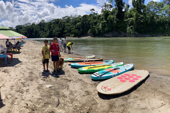 Safe and Easy SUP Stand-Up Paddle in Misahualli