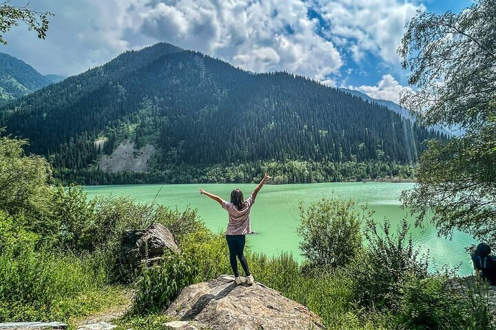 Assy Plateau and Issyk lake and Bear Turgen Waterfall Jeep Tour