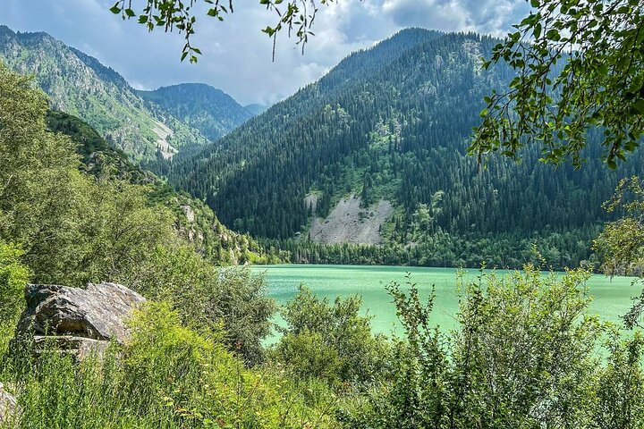 Assy Plateau and Issyk lake and Bear Turgen Waterfall Jeep Tour