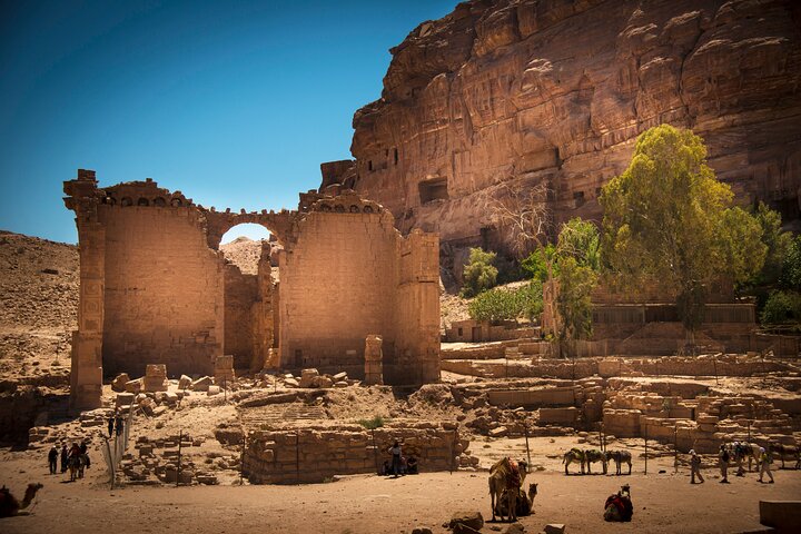 From Aqaba: Private Full-Day Wadi Rum and Petra Tour