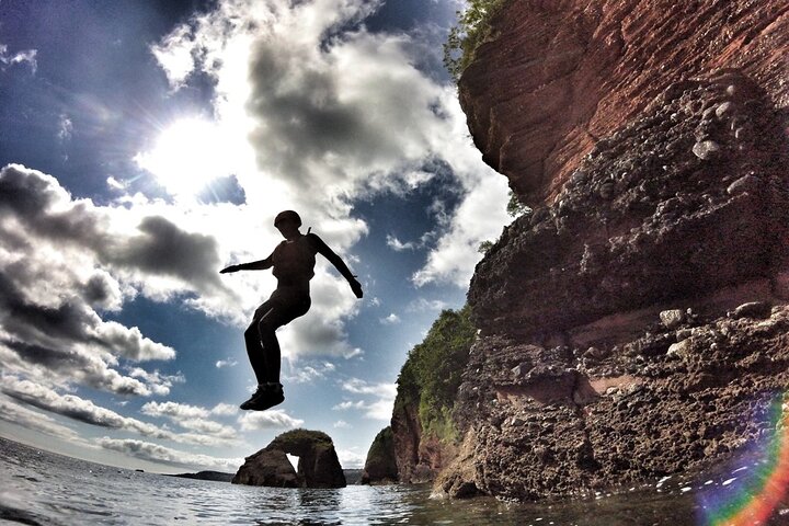 Coasteering Geopark Adventure In Torquay