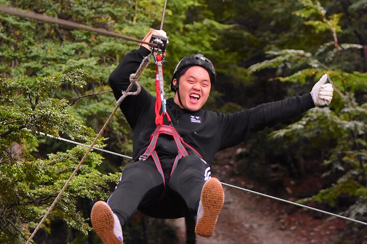 Cerro Lopez Zipline Adventure from Bariloche