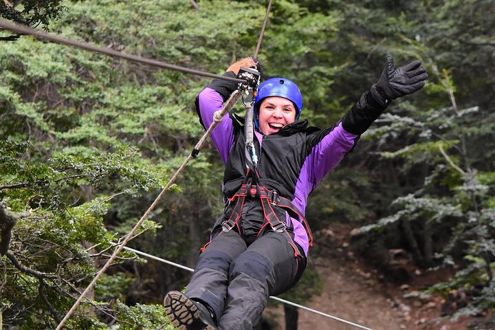 Cerro Lopez Zipline Adventure from Bariloche