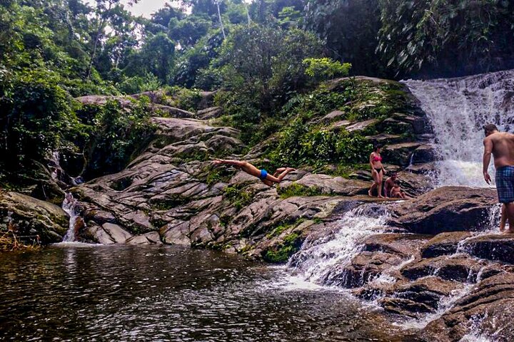 Waterfall Jungle Jeep Adventure and Cachaca Tour from Paraty