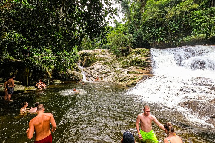 Waterfall Jungle Jeep Adventure and Cachaca Tour from Paraty