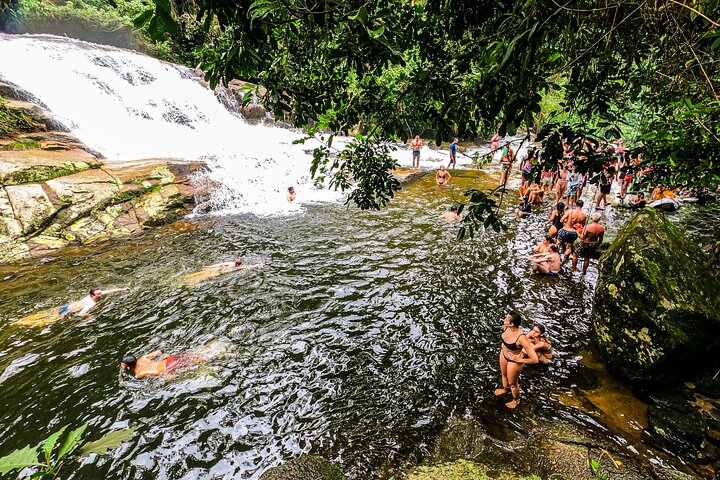 Waterfall Jungle Jeep Adventure and Cachaca Tour from Paraty