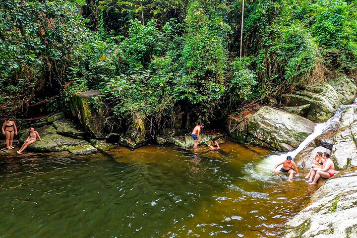 Waterfall Jungle Jeep Adventure and Cachaca Tour from Paraty