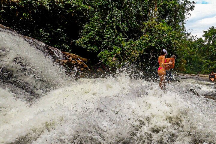 Waterfall Jungle Jeep Adventure and Cachaca Tour from Paraty