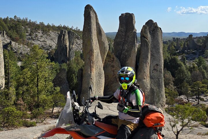 Off-Road Motorcycle Ride through the Copper Canyon