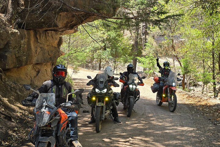 Off-Road Motorcycle Ride through the Copper Canyon