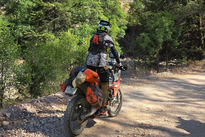 Off-Road Motorcycle Ride through the Copper Canyon