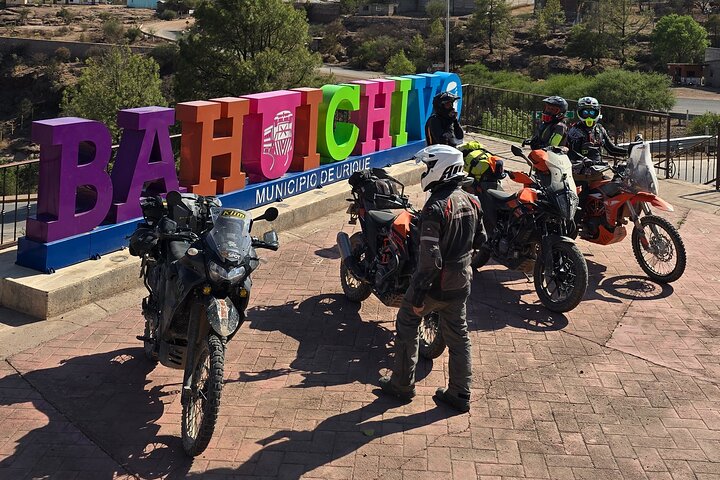 Off-Road Motorcycle Ride through the Copper Canyon