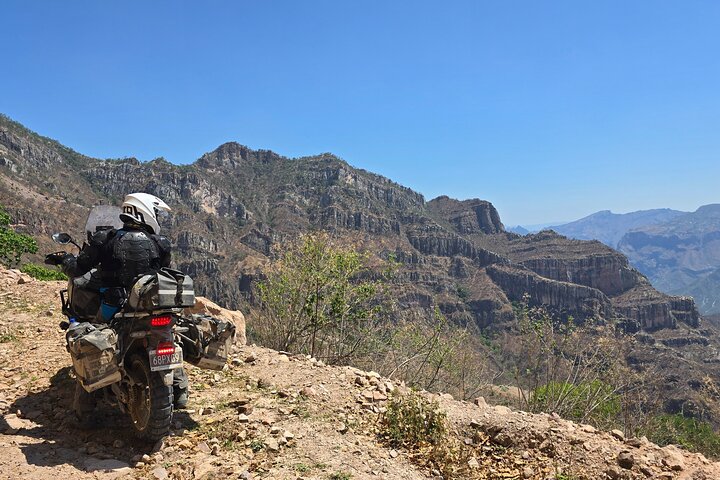 Off-Road Motorcycle Ride through the Copper Canyon