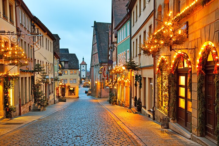 Romantic Road Rothenburg and Harburg Day Tour from Munich