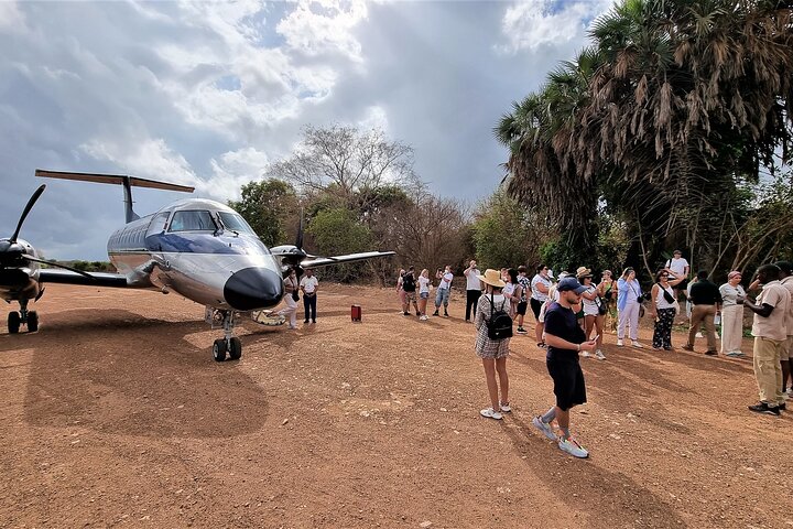 From Zanzibar : Private Full-Day Safari Selous with Flights