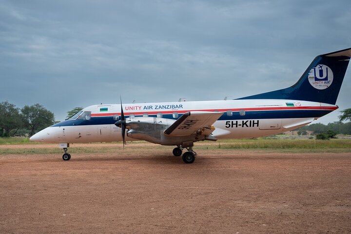 From Zanzibar : Private Full-Day Safari Selous with Flights