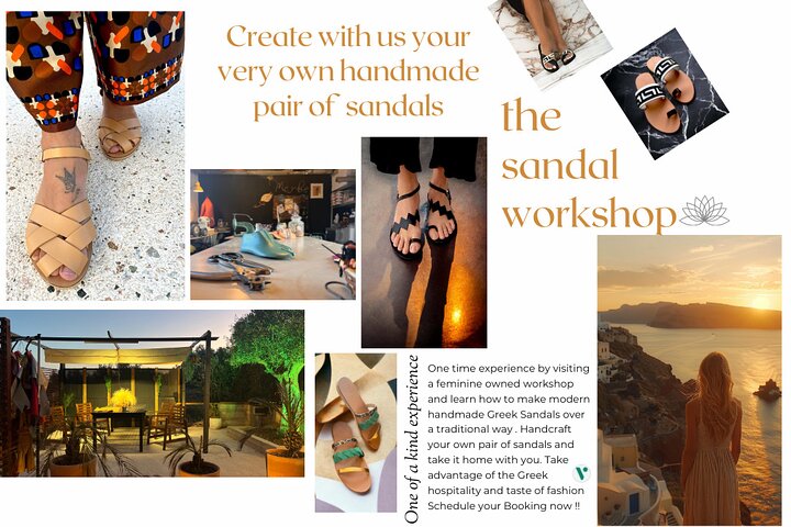Athens Make Your Own Greek Leather Sandals Workshop