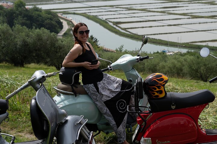 Half Day Vespa Countryside Tour and Tastings in Istria
