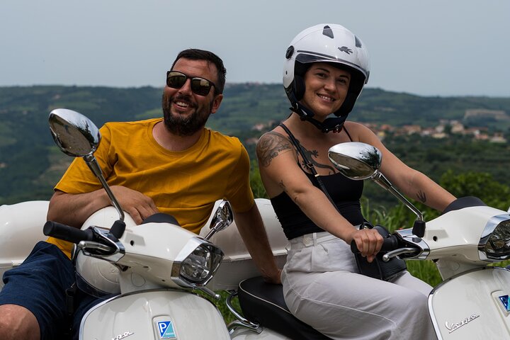 Half Day Vespa Countryside Tour and Tastings in Istria