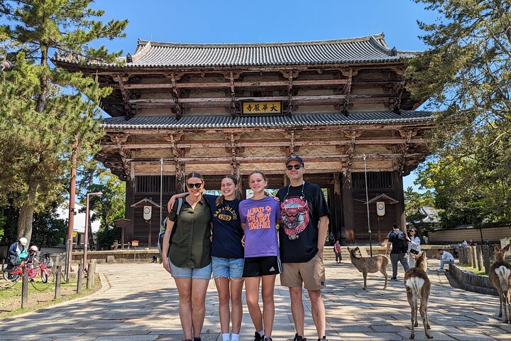 Full Day Nara Deer, Temple, Shrine, Activities & Tea Ceremony