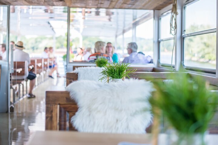 Strudel cruise on the Danube in Regensburg