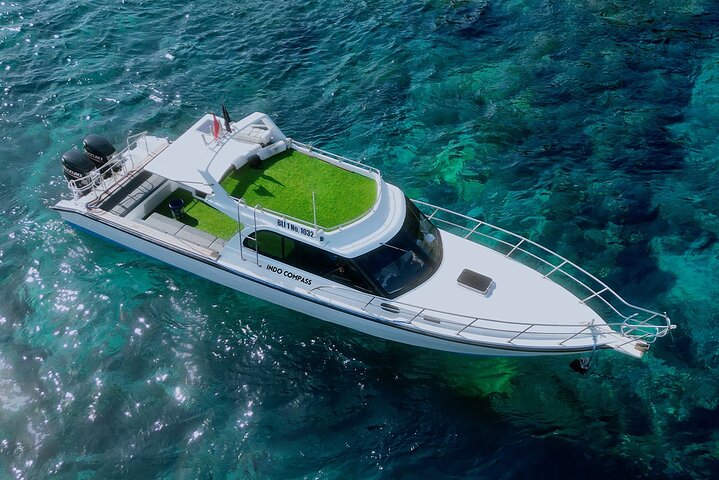 Nusa Penida day trip: boat, 4 snorkeling, Manta rays & Land tour