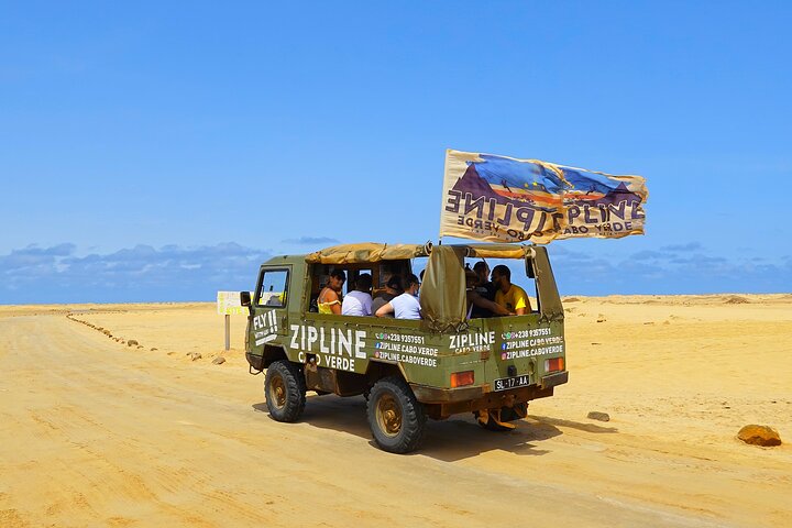 Complete Excursion and Flight on the Zipline Cabo Verde