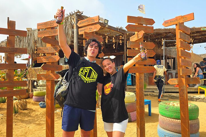 Complete Excursion and Flight on the Zipline Cabo Verde