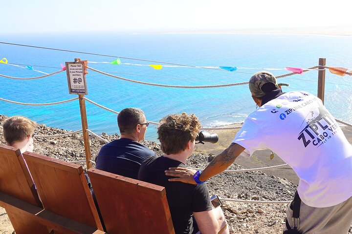 Complete Excursion and Flight on the Zipline Cabo Verde