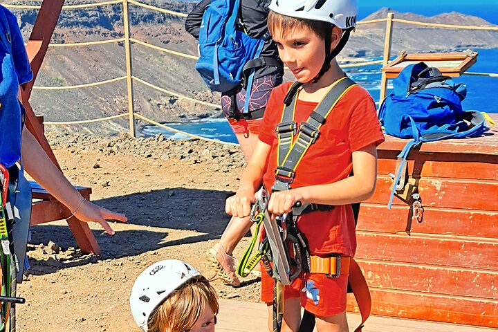 Complete Excursion and Flight on the Zipline Cabo Verde
