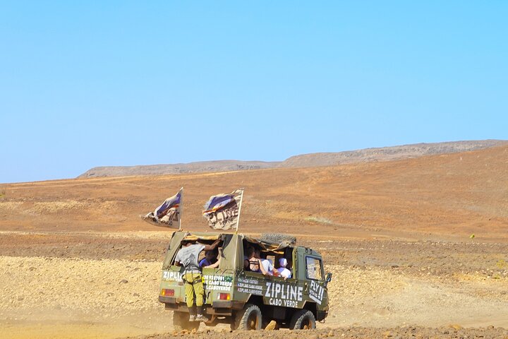 Complete Excursion and Flight on the Zipline Cabo Verde