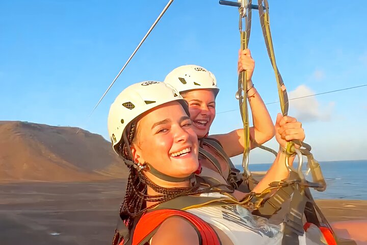 Complete Excursion and Flight on the Zipline Cabo Verde