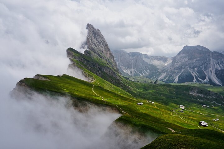 Private Dolomites Tour Monte Seceda and Passo Gardena from Cortina