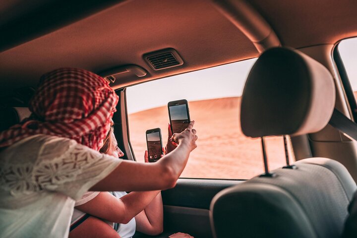 VIP Desert Safari Camel Ride Sand Boarding & BBQ Dinner