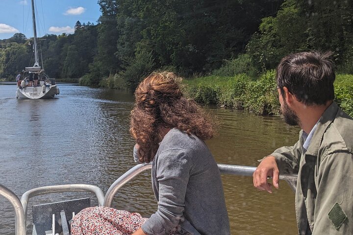 Boat trip on the Rance Canal