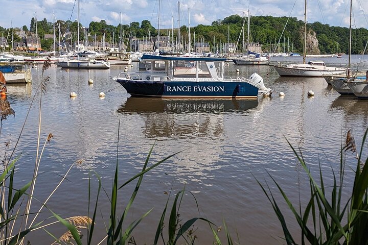 Boat trip on the Rance Canal