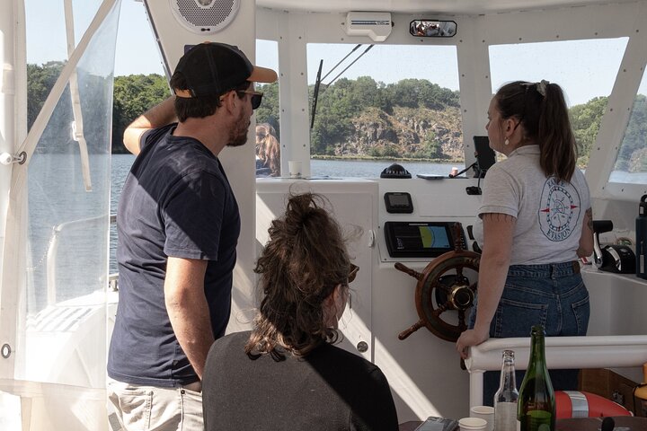 Boat trip on the Rance Canal
