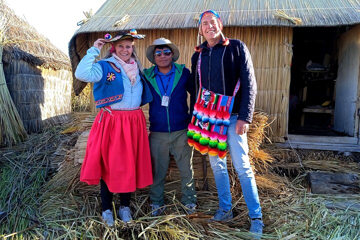 Full-Day Tour of Uros, Taquile and Sillustani from Puno
