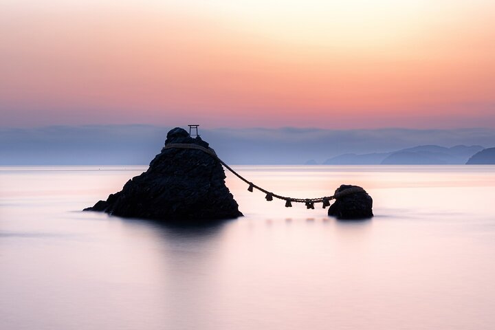 Ise Grand Shrine, Meoto Iwa & Mikimoto Pearl Island - From Nagoya