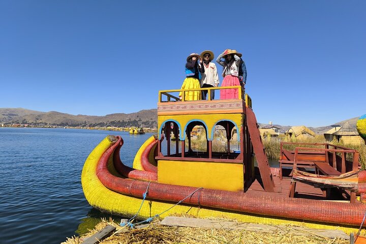 Uros and Taquile Islands on New and Comfortable SpeedBoat