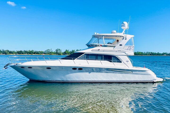 Private Luxury Yacht with Beach Stop and Swimming/Paddle Boarding