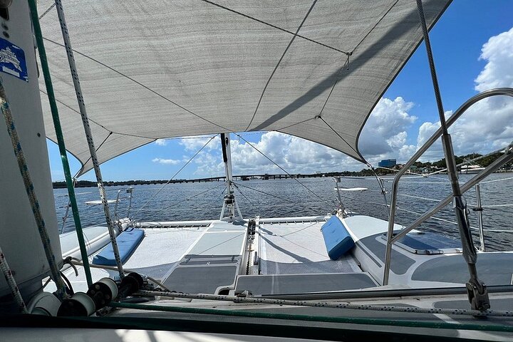 Catamaran Sailing Dolphin/Manatee Watch in Daytona Beach