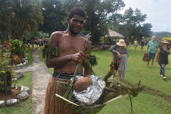 Jewel Of Fiji incl Fijian Village, waterfall & Lunch(Nadi Hotels)