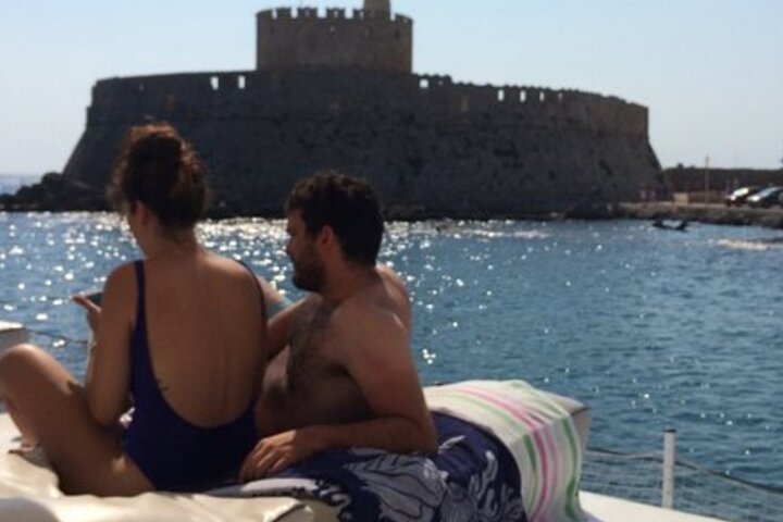 Rhodes Exclusive Swim Cruise Cocktail Open bar & Gourmet Buffet
