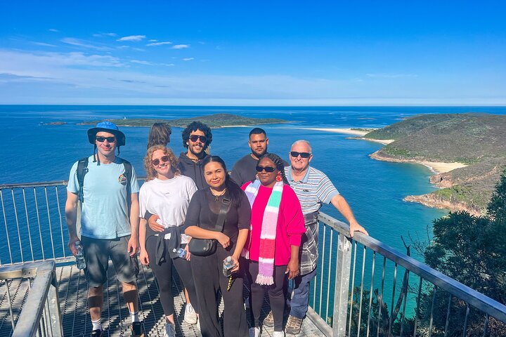 Newcastle to Port Stephens: Whale Watching, Hike & Dunes